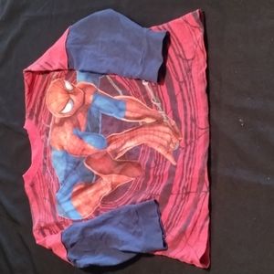 Marvel Spider Sense Spiderman Long sleeve Tee 100% Cotton Shirt Kids Size 8 (M)